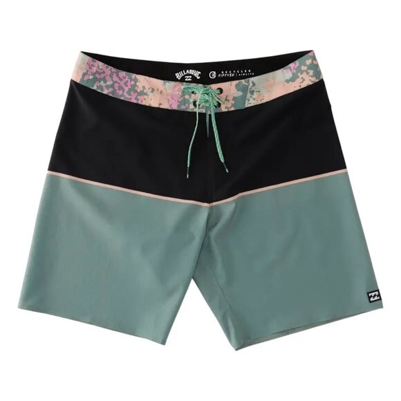 Billabong Fifty 50 Airlite Performance Board Shorts in Sage - Picture 1 of 3